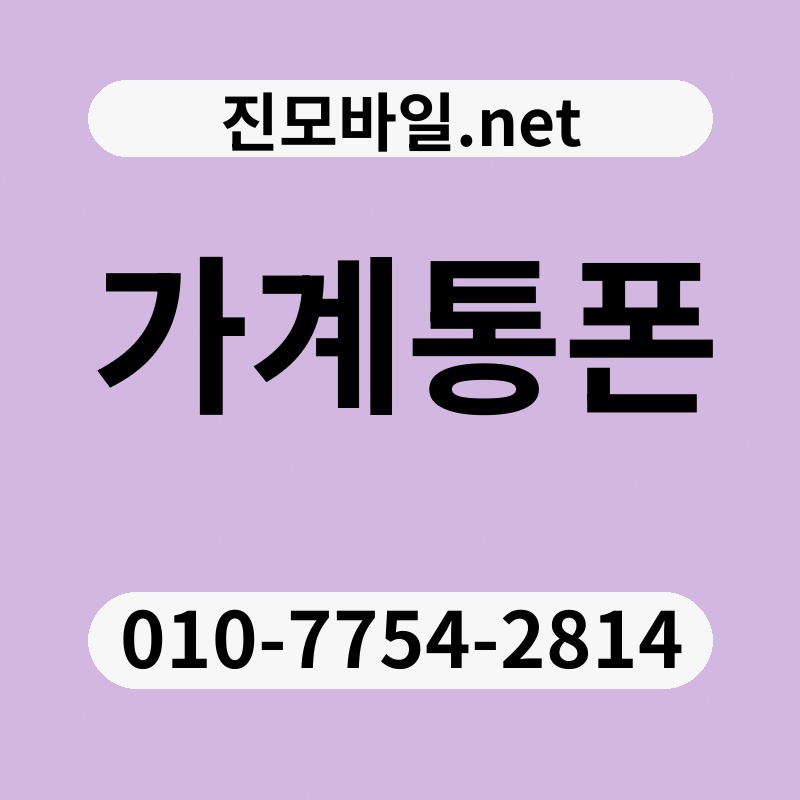 가계통폰